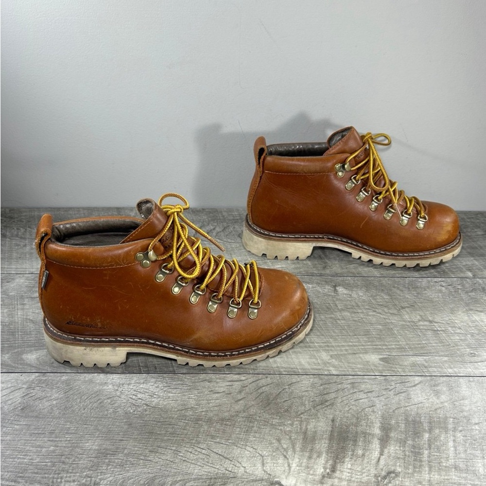 Eddie Bauer K-Series 3979 Hiking Hiker Women’s Backpacking Leather Boots Size 8